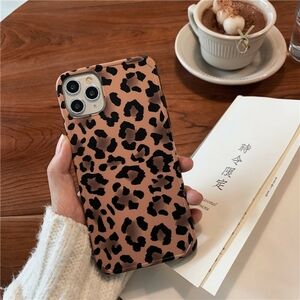 Leopard iPhone 12 Case Cute iPhone 12 Pro Case Leopard Print